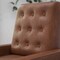 Merrick Lane Darcy Recliner Chair Mid-Century Modern Faux Leather Tufted Upholstery Ergonomic Push Back Living Room Recliner